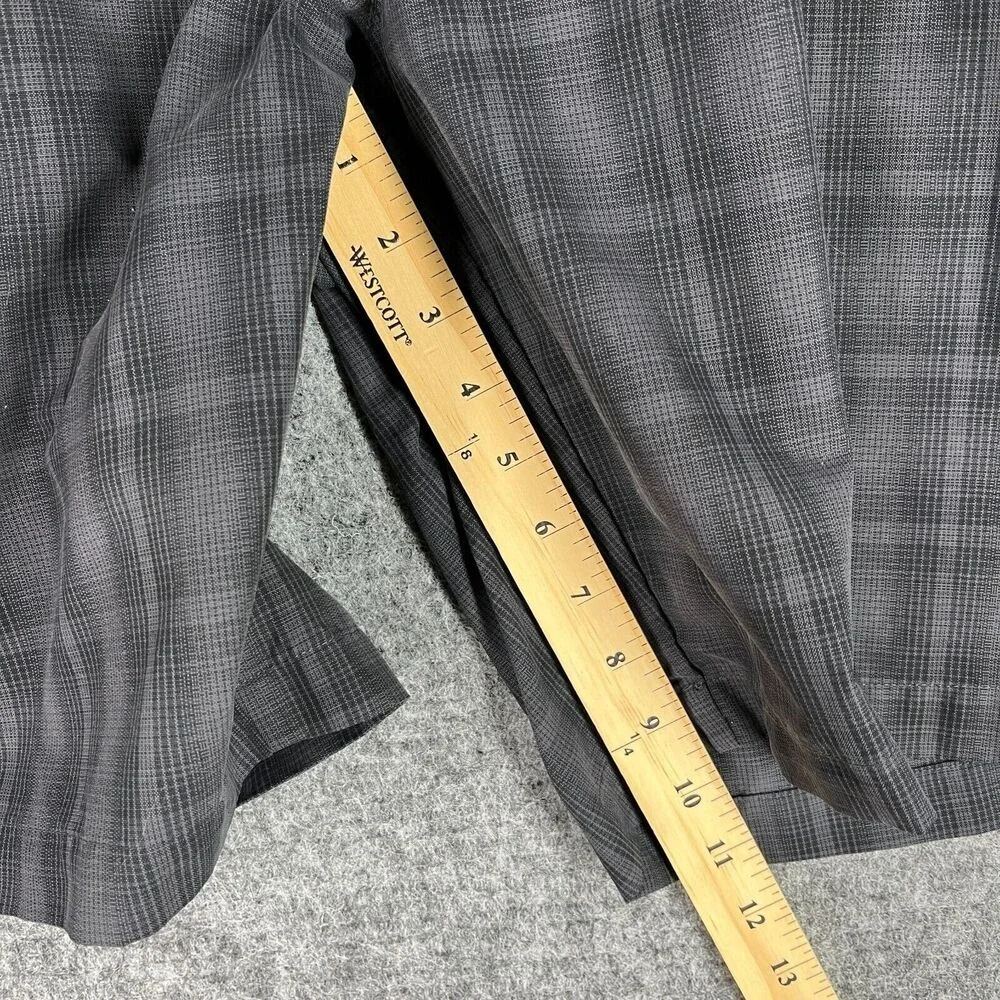 Ben Hogan Performance Bermuda Golf Shorts 40 Mens Plaid Casual‎ Relaxed Golfing